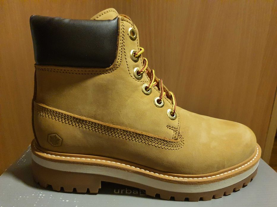 Ghete Lumberjack piele intoarsa naturala NOI