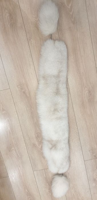 Guler blana naturala vulpe polara