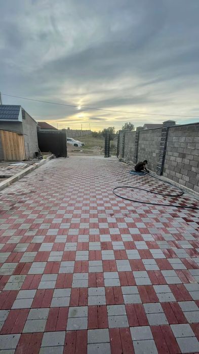 Брусчатка укладка