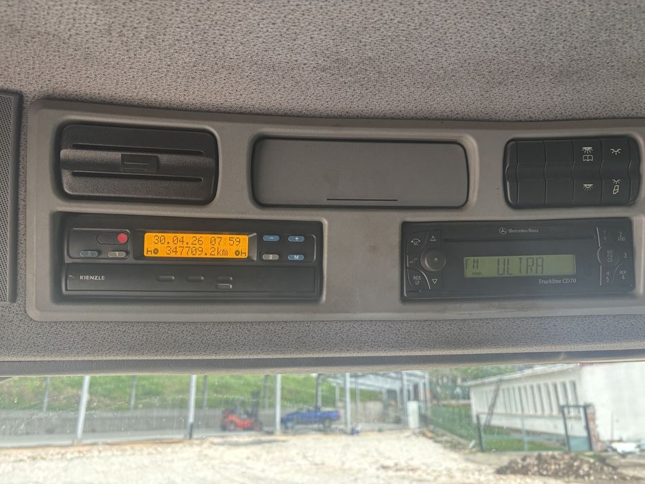 Mercedes actros с кран