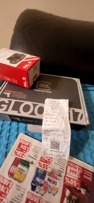 Airsoft GLOCK 17 Gen4 UMAREX Еърсофт Пистолет Pistolet  Gas