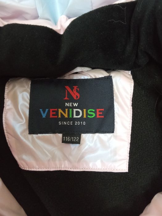 Зимний пуховик на девочку рост 116-122