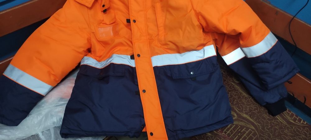 Спецодежда зимняя рабочая очень тёплая комбинезон