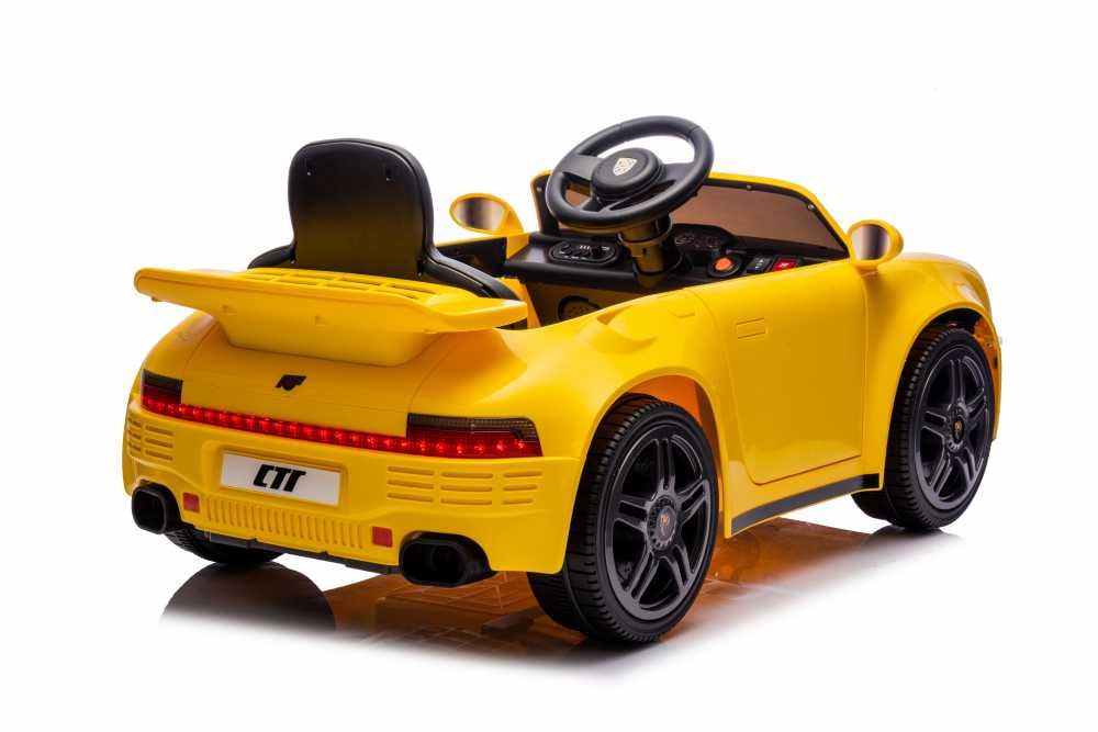 Masinuta electrica pentru copii Porsche RUF CTR Roz telecomanda,90w