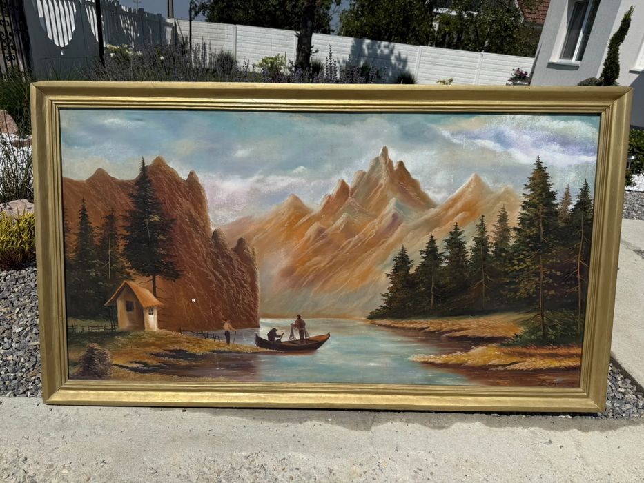 Tablou pe panza cu rama