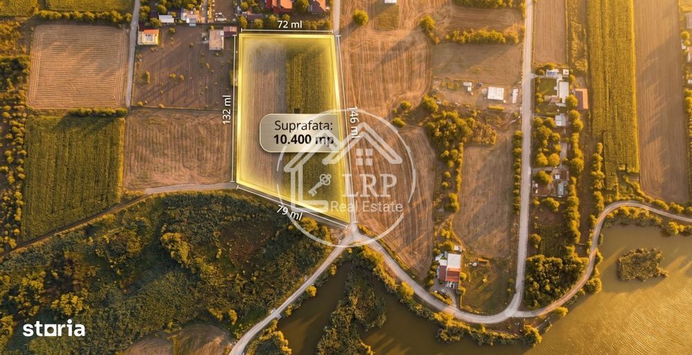 Oportunitate Investitie:10.400mp pe Malul Lacului Creata(posibilitate