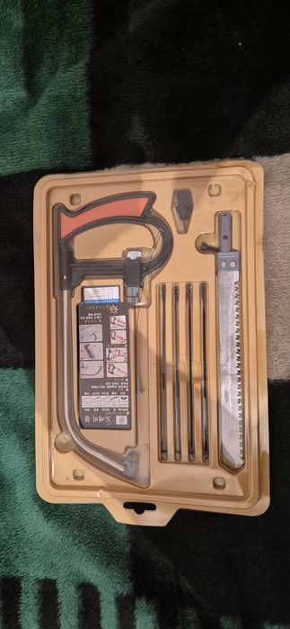 Набор ручных стальных пил 8- в одном.с 6шт лезвиями.