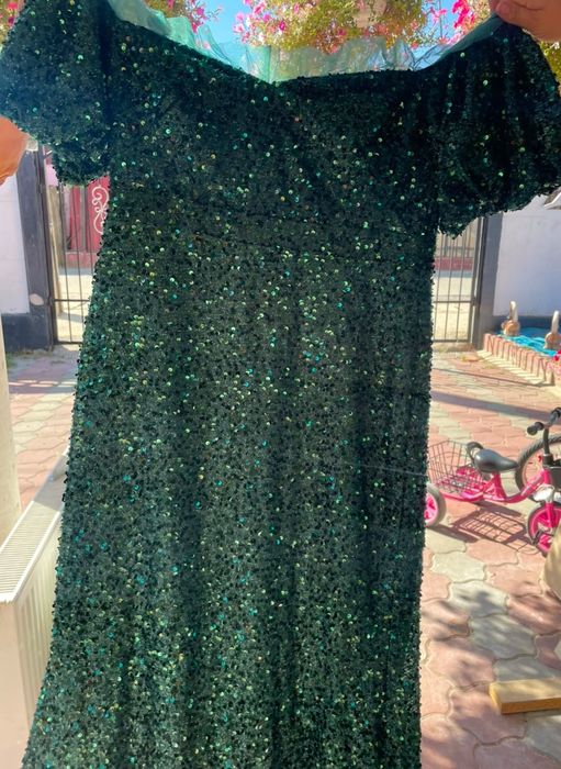 Rochie de nunta, paiete