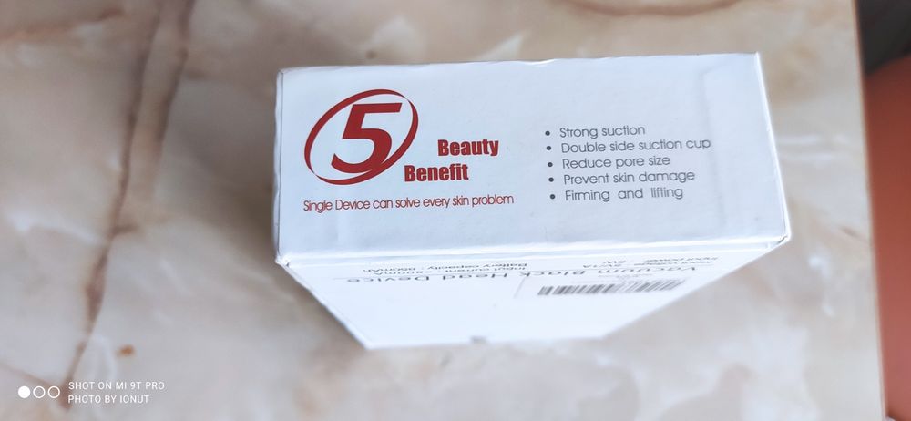 Aparat vacuum multifunctional Indepartare Puncte Negre