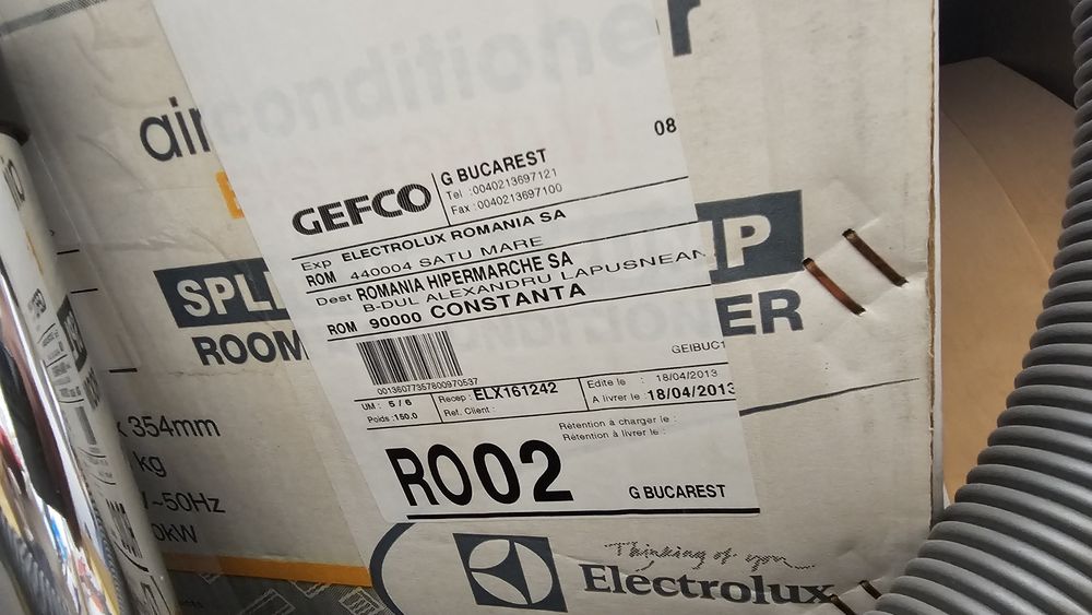 Aer conditionat Electrolux 12000btu nou