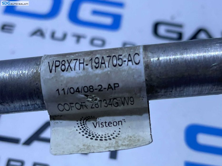 Teava Conducta Furtun Compresor AC Aer Conditionat Clima Citroen C5 2.0 HDI 2008 - 2017 Cod 8X7H-19A705-AC 9659576380