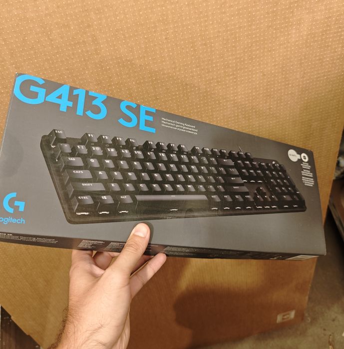 Клавиатура Logitech G413SE - в гаранция