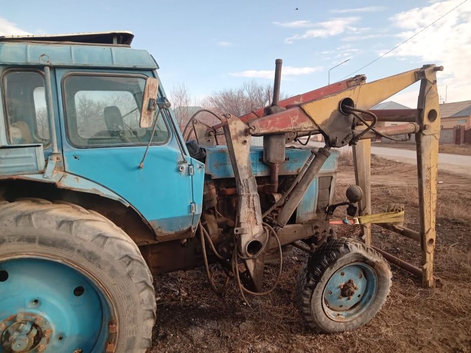 Трактор мтз80 установка