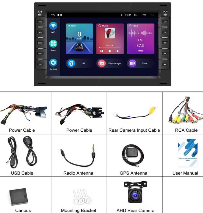 Мултимедия за VW BORA POLO SHARAN JETTA Golf PASSAT навигация Android