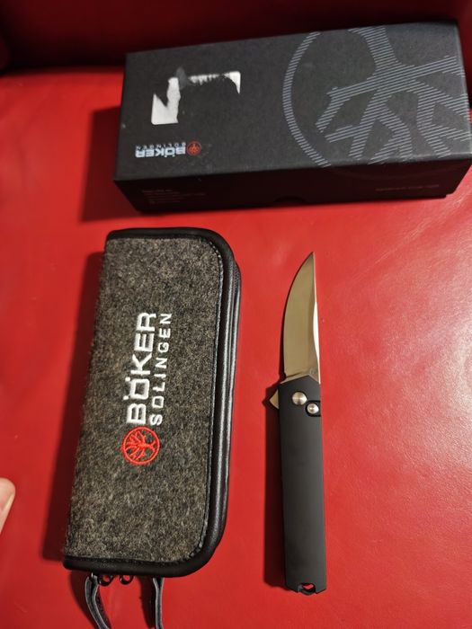 Сгъваем нож boker kwaiken button lock