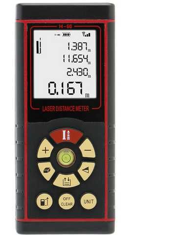 Telemetru laser si boloboc Steinhaus H-60, cu display, 60 metri