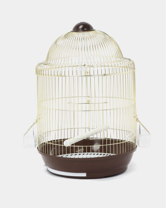 Qushlar uchun gold qafas.  (kod-328g)