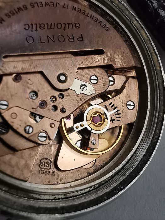 Ceas Pronto Automatic Oțel 34 mm NOS