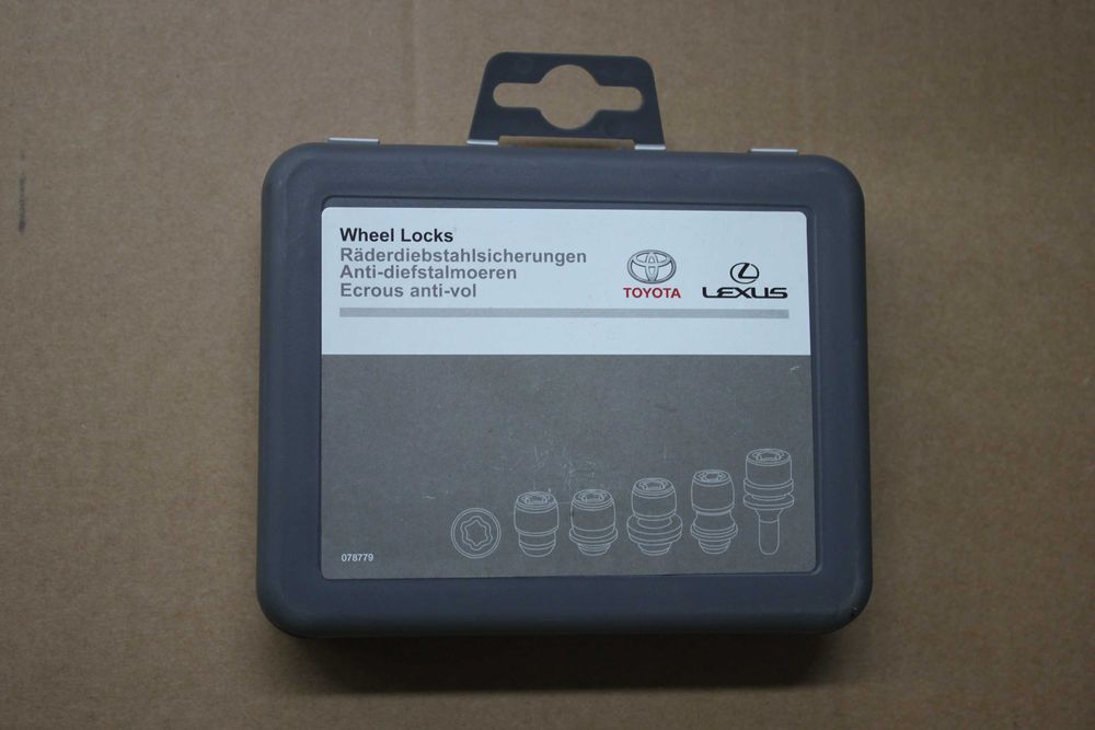 Оригинални секретни гайки Toyota, Lexus