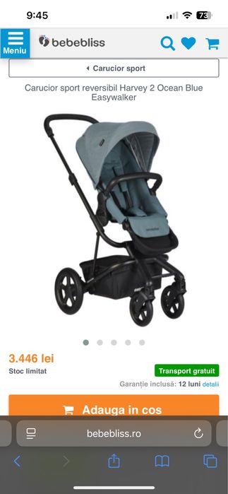 Carucior bebe easywalker harvey2