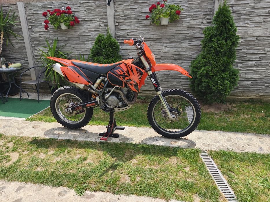 Motocross KTM exc400cc 4t pornire buton