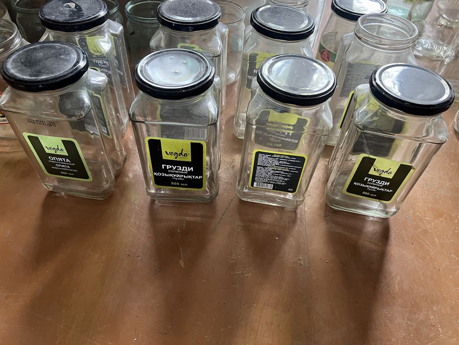 Банки для засолки разные