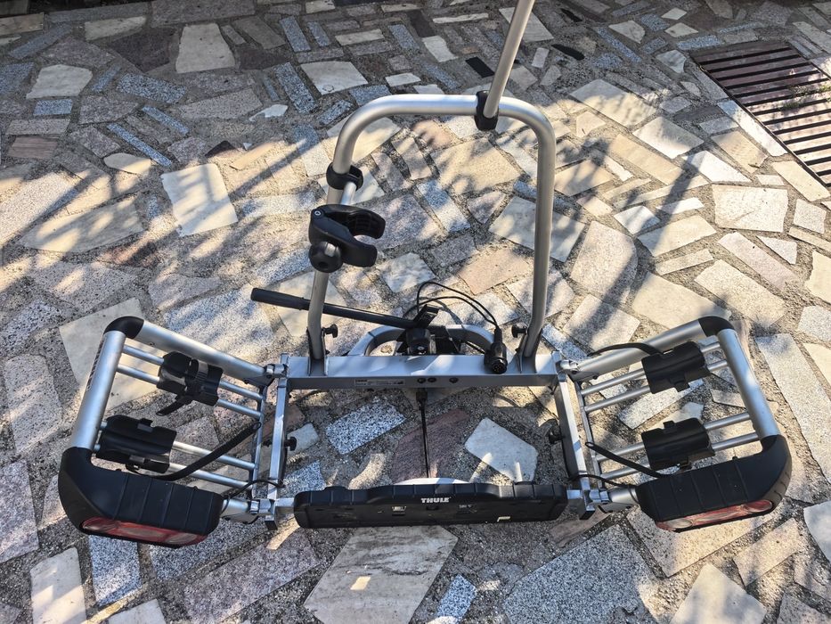 Suport Thule pentru doua biciclete EuroClassic 902 pentru carlig + cheie antifurt