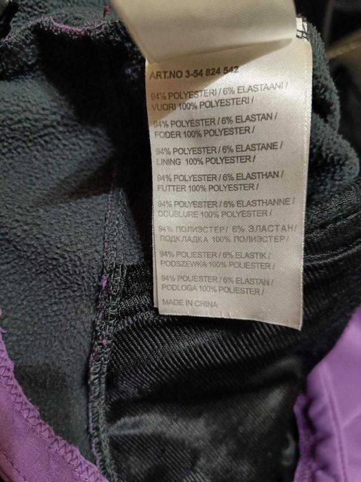 Softshell Icepeak lila