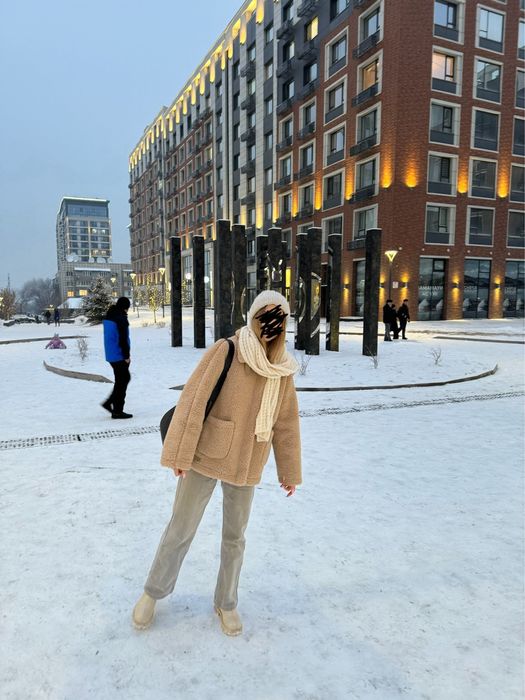 Шубка Тэдди, оверсайз