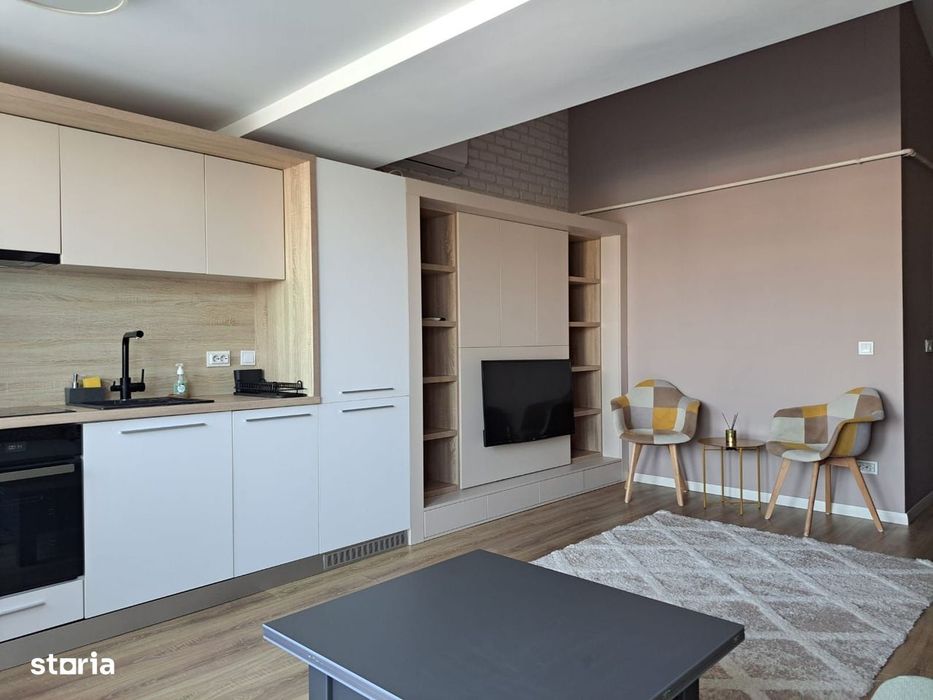 Apartament 2 camere tip penthouse 51 mp Tatarasi Cubis 450 euro