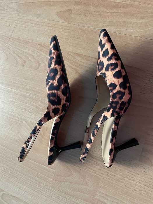 Дамски леопардови обувки