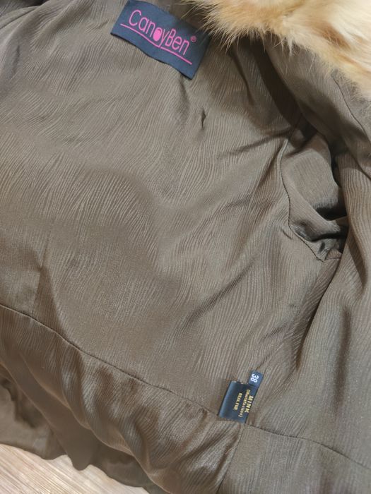 Шуба норковая с капюшоном