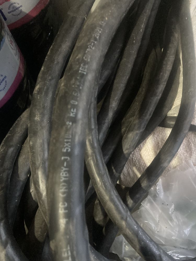 Силов брониран кабел 5 х 10 mm2 гр. Ямбол Изток • OLX.bg