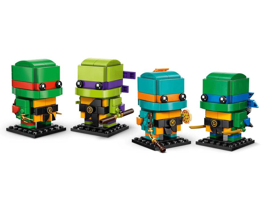 LEGO BrickHeadz 40878: Фигурки Черепашек-ниндзя (TMNT)