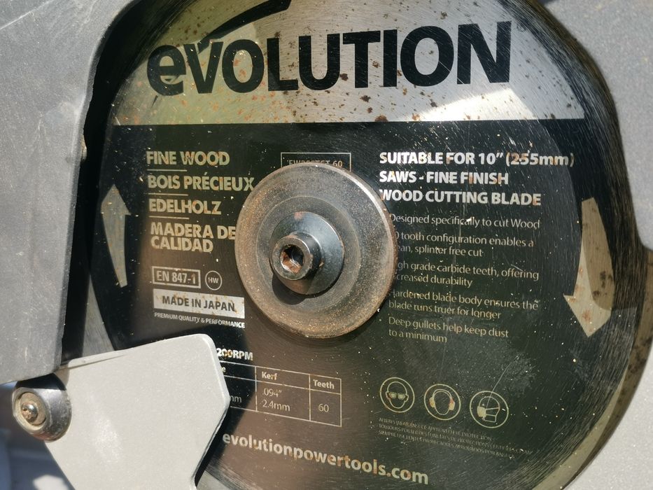 Fierastrau circular Evolution R255SMS, 2000 W