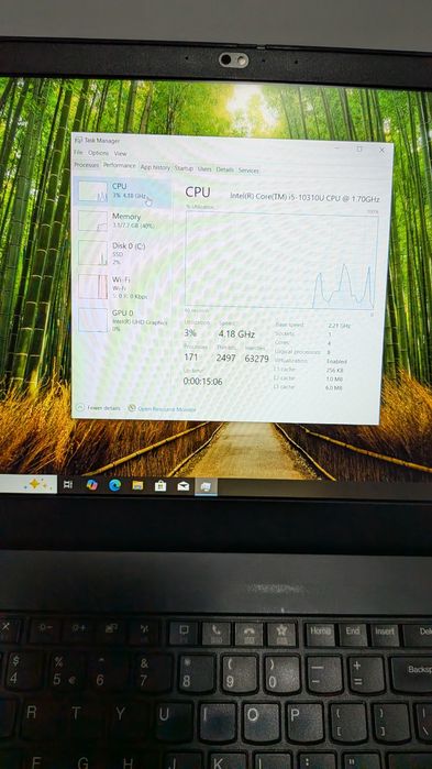 Thinkpad l15 i5 gen 10 8gb ssd256