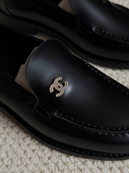 Лофферы chanel, натуральная кожа