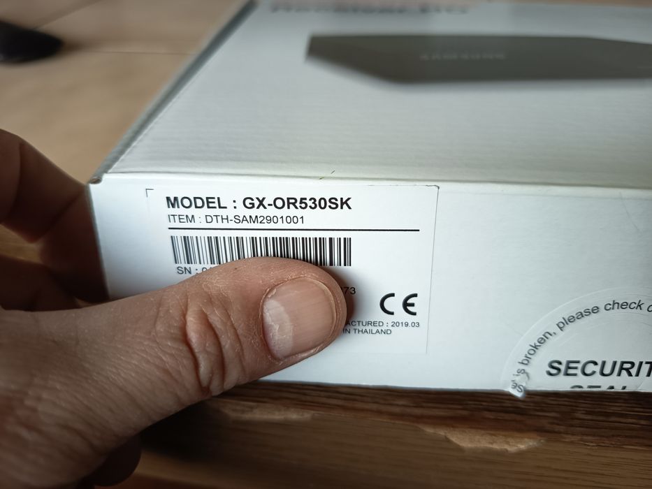 Receiver HD Samsung orange