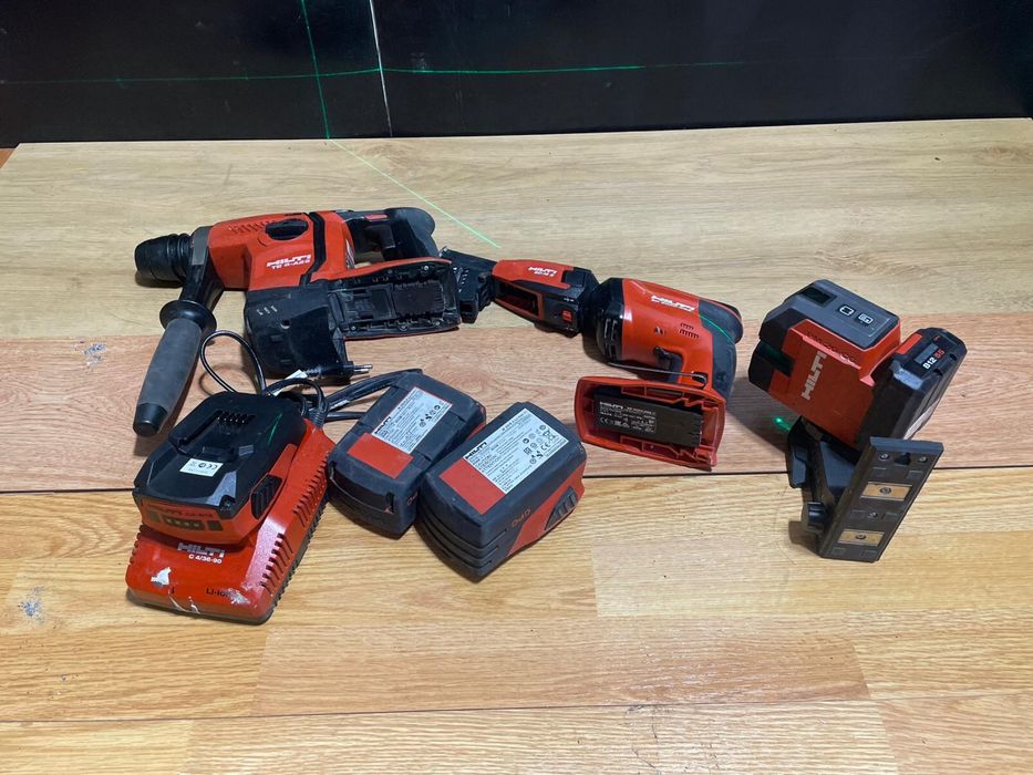 Hilti te 6 + sd5000+ laser set rigips