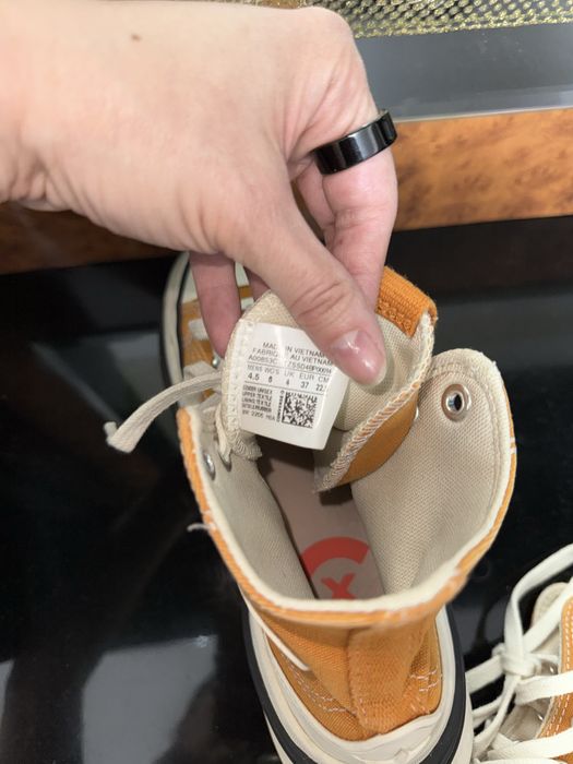 Converse кеды на платформе 36р