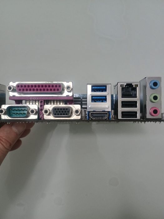 Материнская плата Gigabyte + CPU + 8Gb