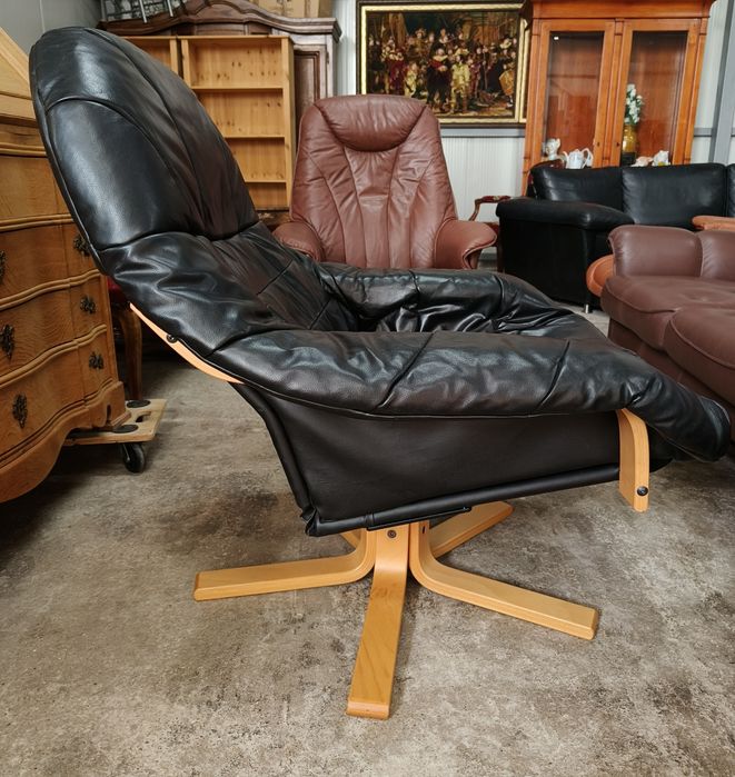 Кресло от естествена кожа 4052