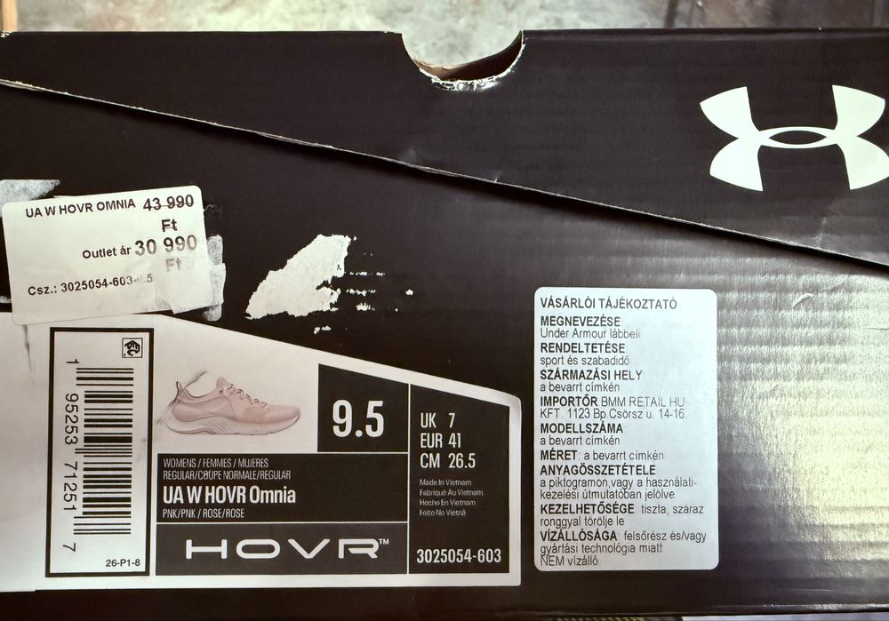 Pantofi Under Armour Hovr Omnia Dama nr.41