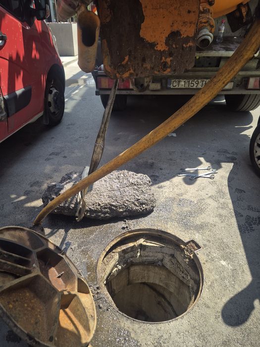 Отпушване на канали,Почистване на септични ями