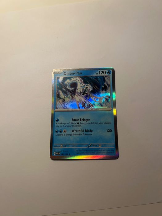 Chien-Pao Master Ball Foil Festival ex Pokemon Card Ungraded