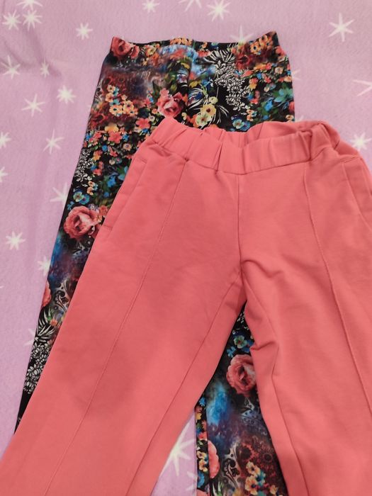 Намалена цена Лотове панталони за момиче 6-7-8 години найк ,reserved,