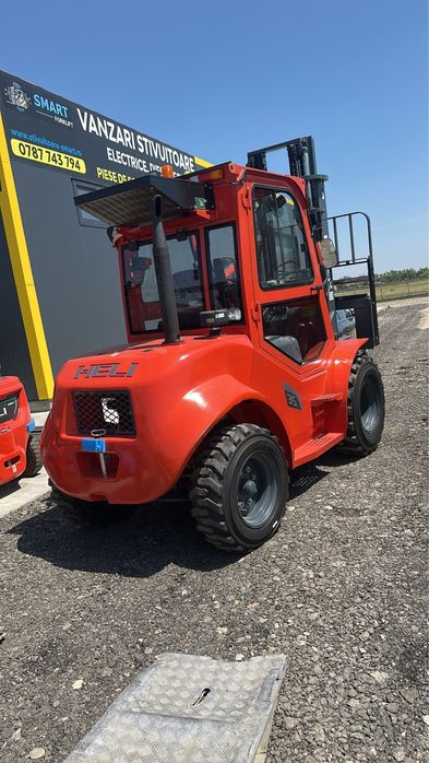 Motostivuitor Heli Drumuri Grele 3.5 To Stivuitor Toyota Hangha