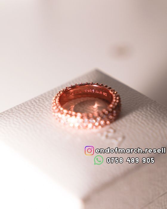 Inel Pandora Timeless Pave rose gold