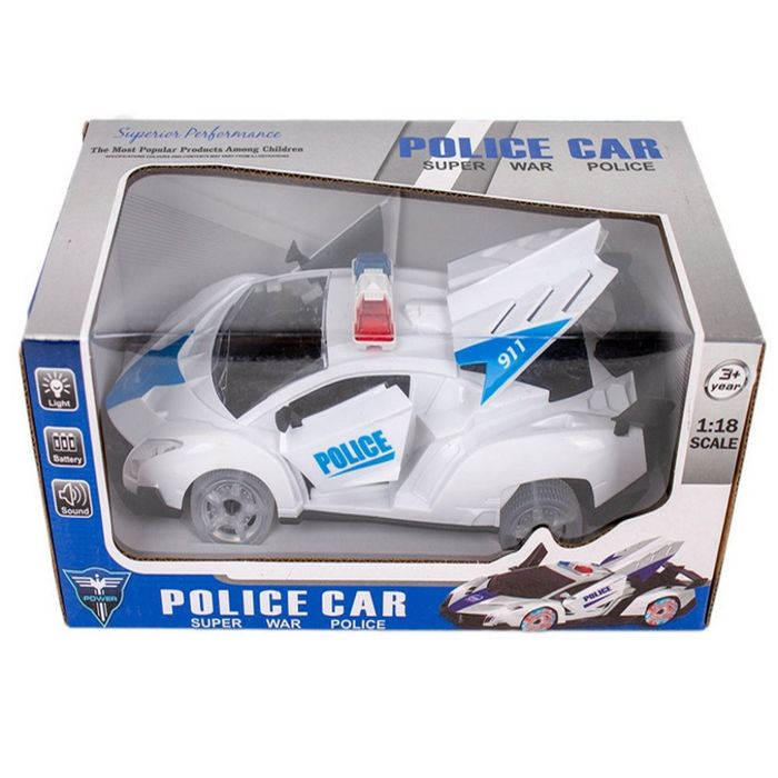 Полицейска кола със светлини и звук POLICE CAR