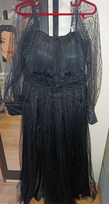 Rochie ocazie lunga,neagra!